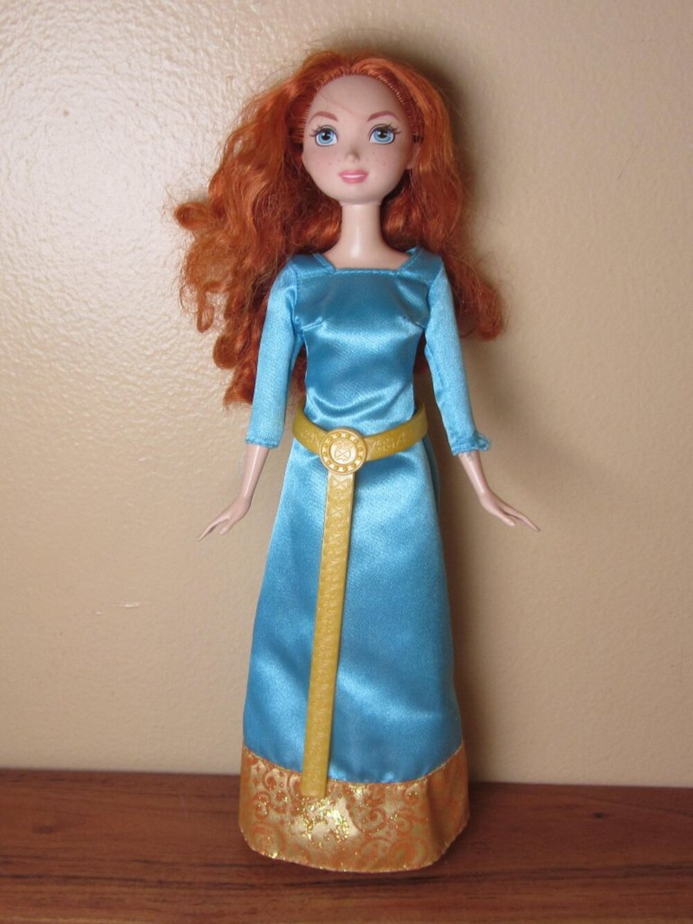 merida brave disney princess barbie doll MATTEL 2011 head 2012 body (W6672)